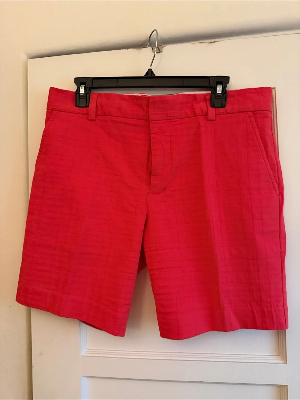 Mr Turk Men's Salmon/Pink Casual Shorts